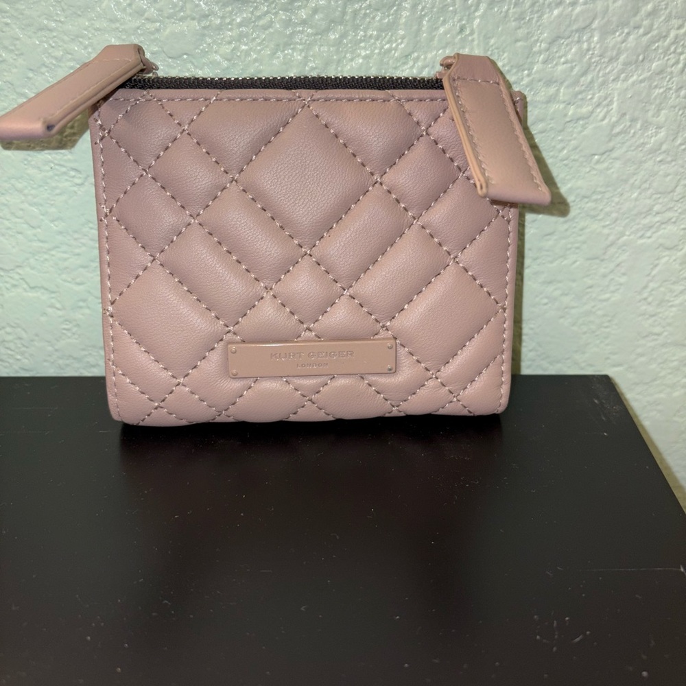 Kate Spade Mauve Quilted Wallet